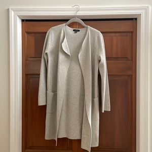 Jcrew Juliette collarless sweater - blazer